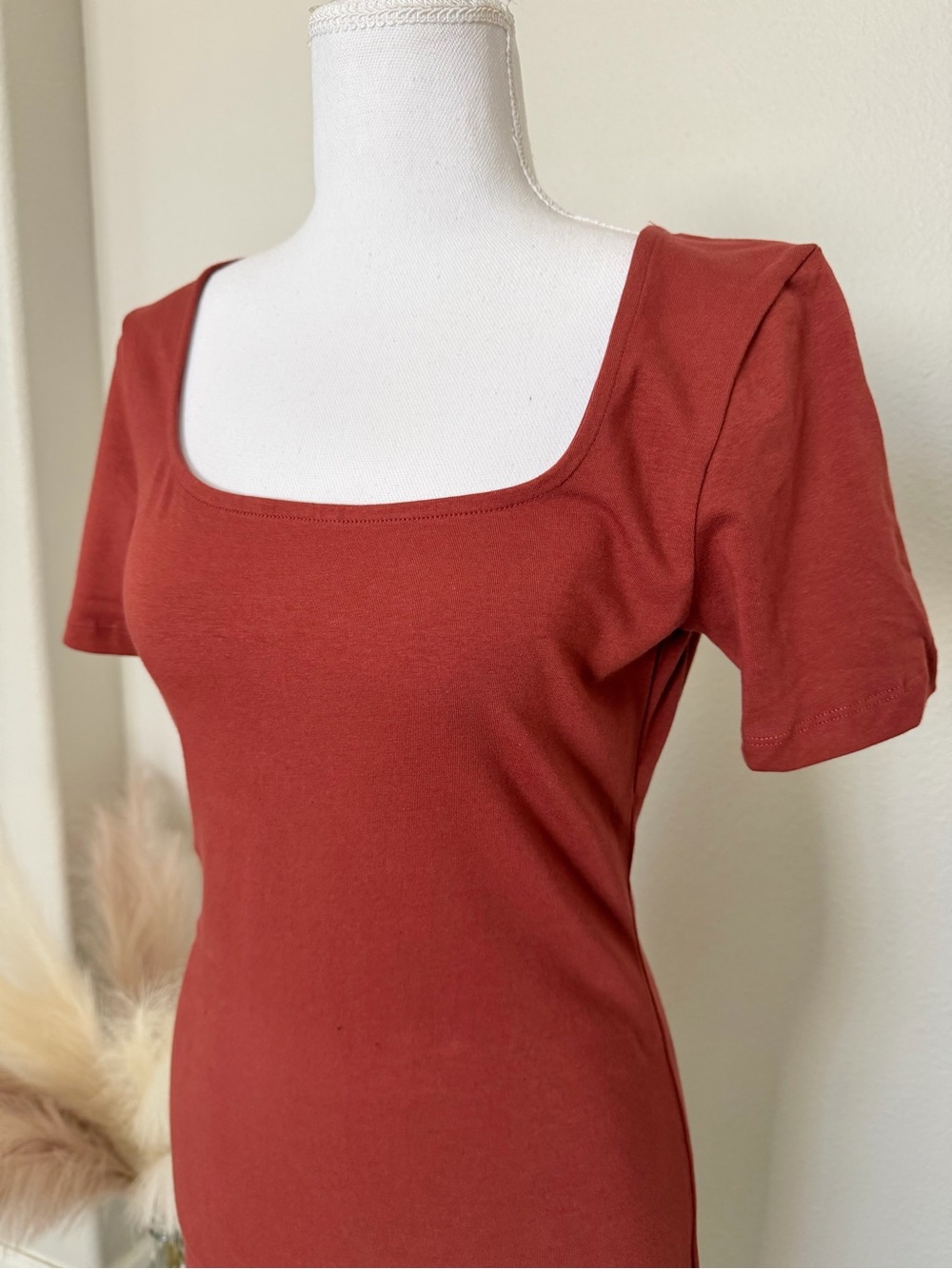 NEW Zenana - Women’s Square Neck Dress - Picture 10 of 12
